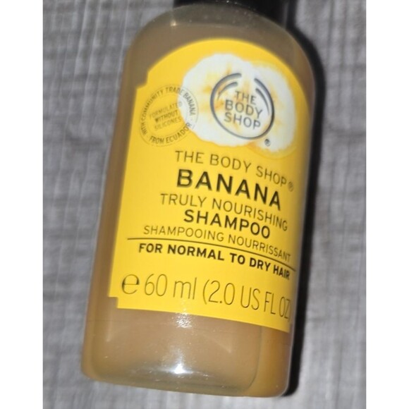 THE BODY SHOP Banana Shampoo for Normal to Dry Hair Nourishing 2 oz / 60ml - Picture 2 of 3